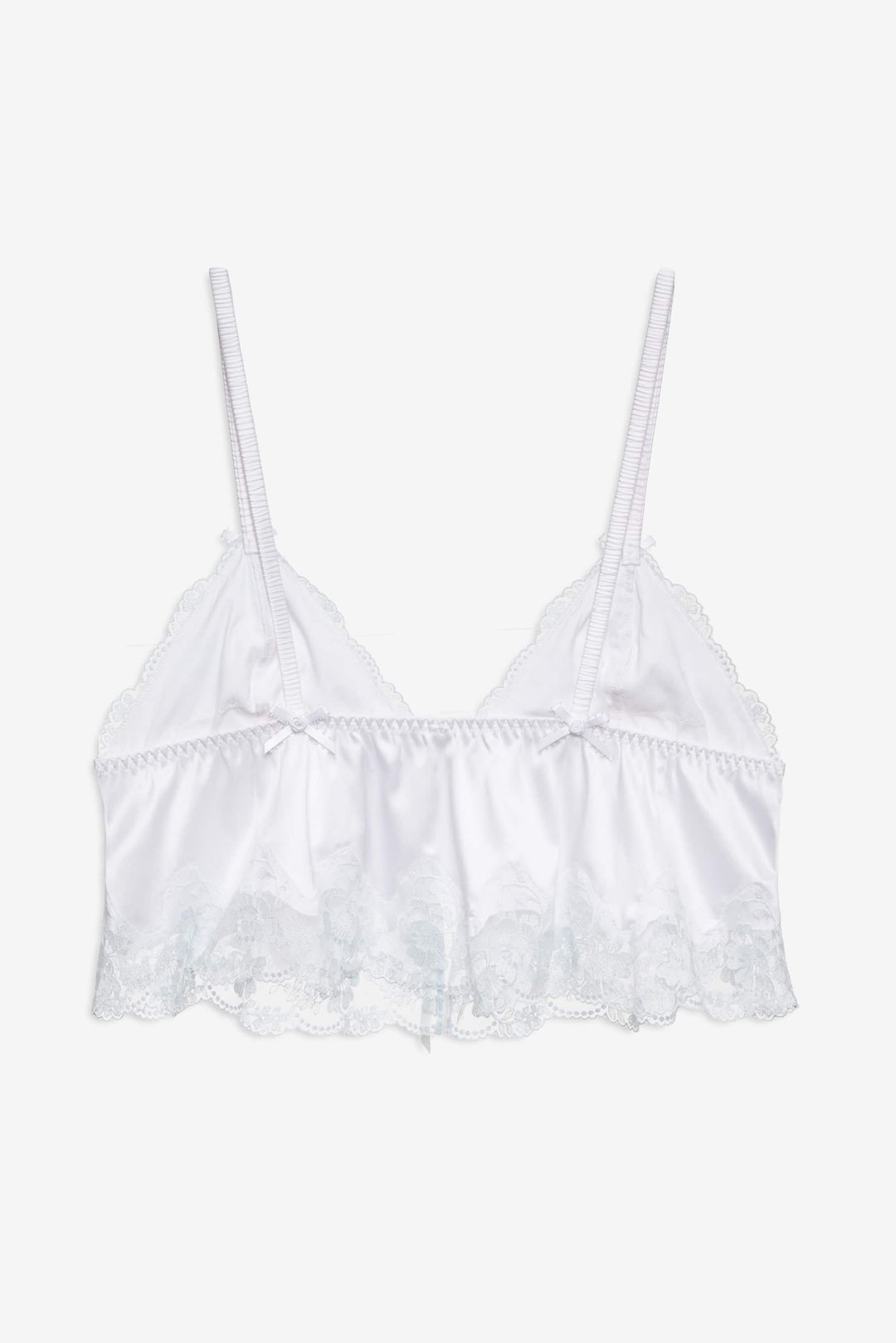 For Love and Lemons Jaden Sleep Top - White