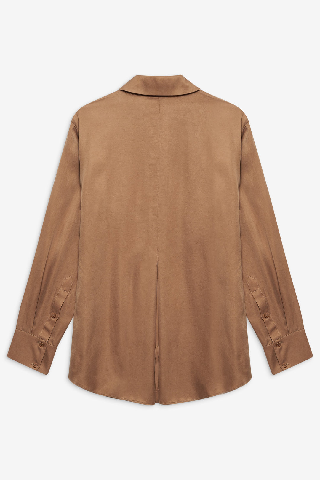 For Love and Lemons Clarabell Button Down Shirt - CAMEL