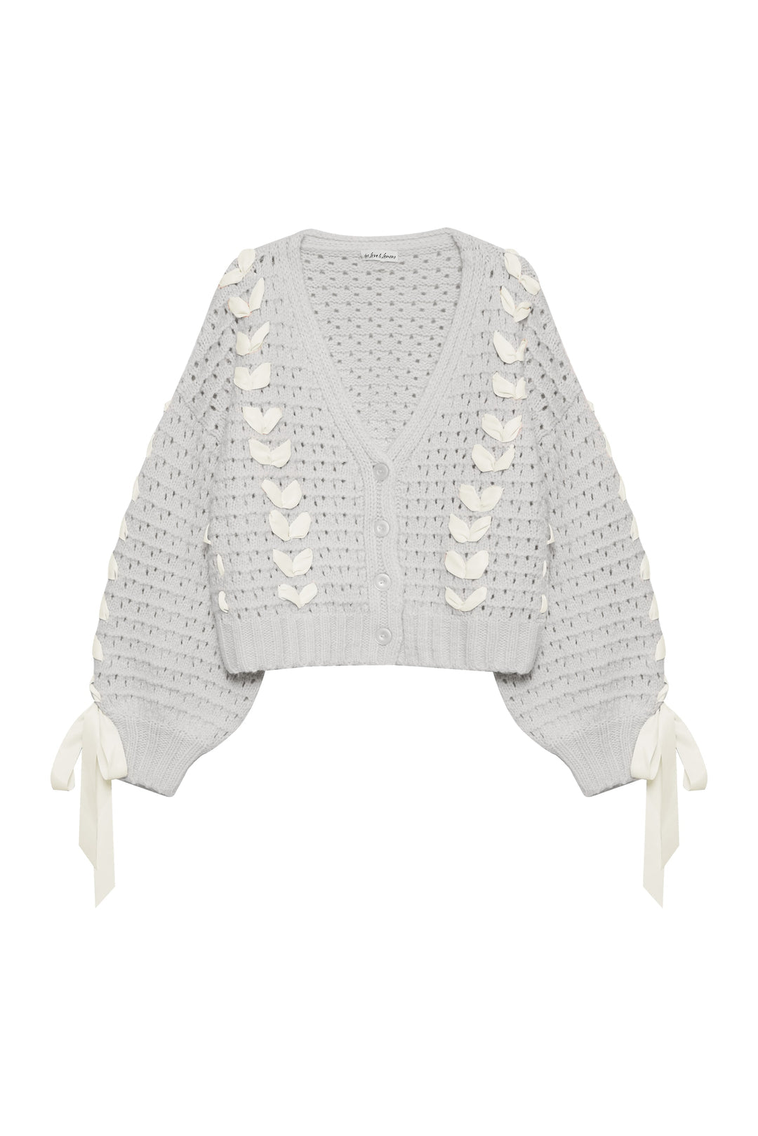 For Love and Lemons Laurel Oversized Cardigan - Grey