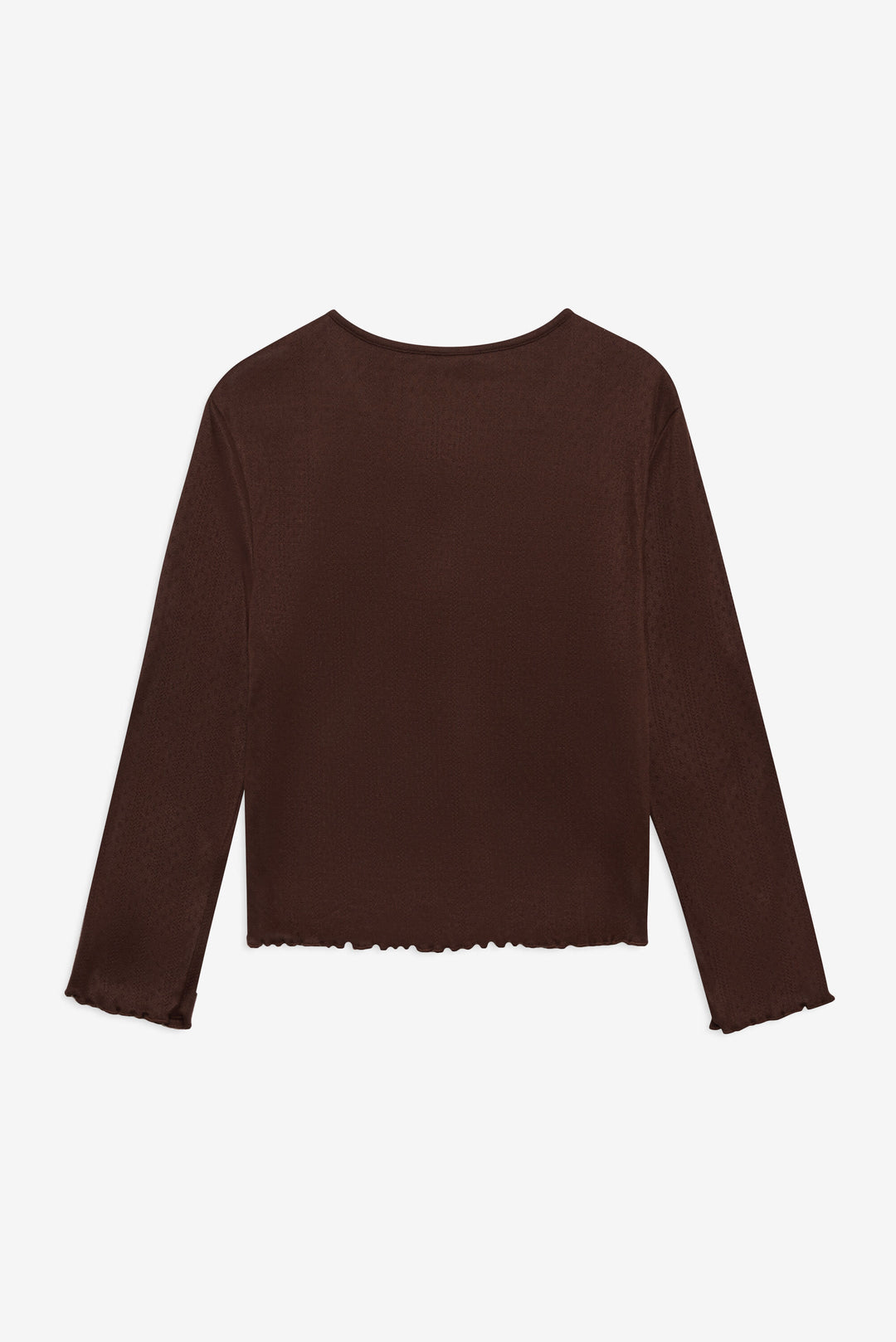 For Love and Lemons Elliana Cardigan - Chocolate