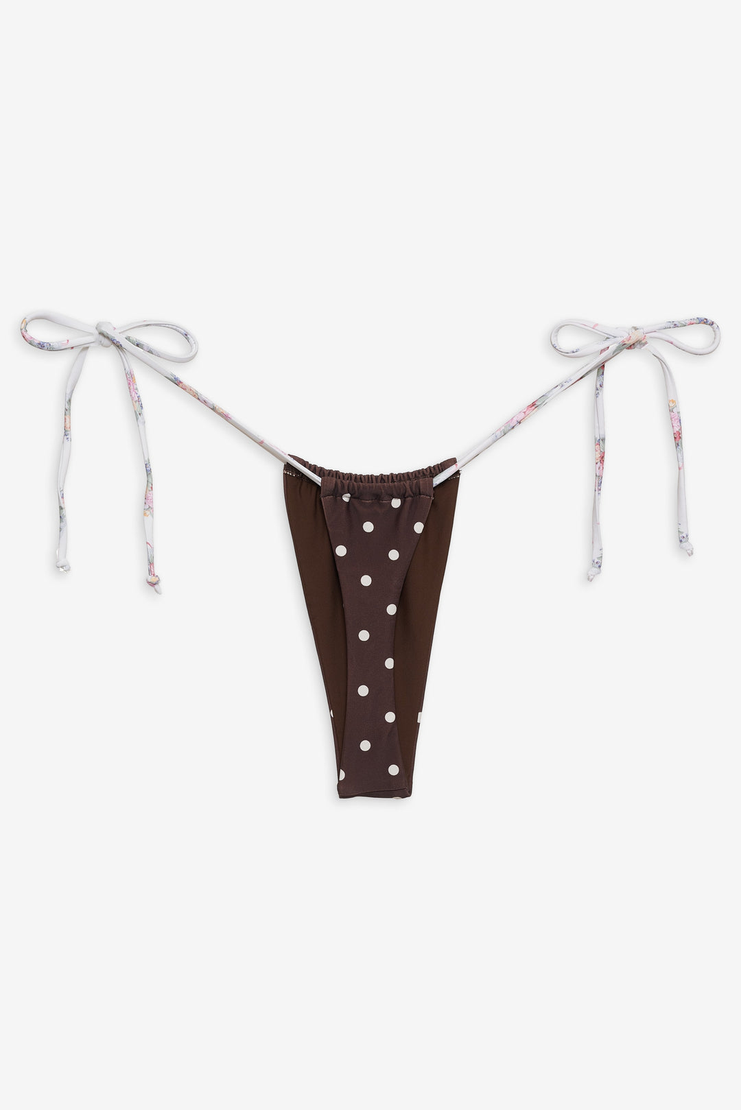 For Love and Lemons Bay Bikini Bottom - Chocolate