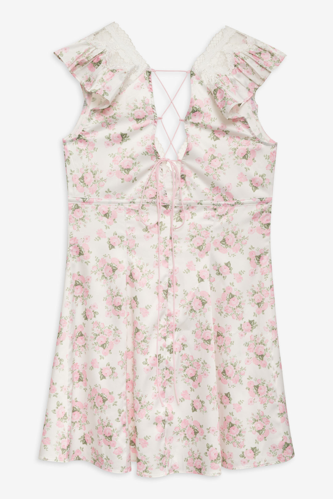 For Love and Lemons Naima Slip Dress - Pink