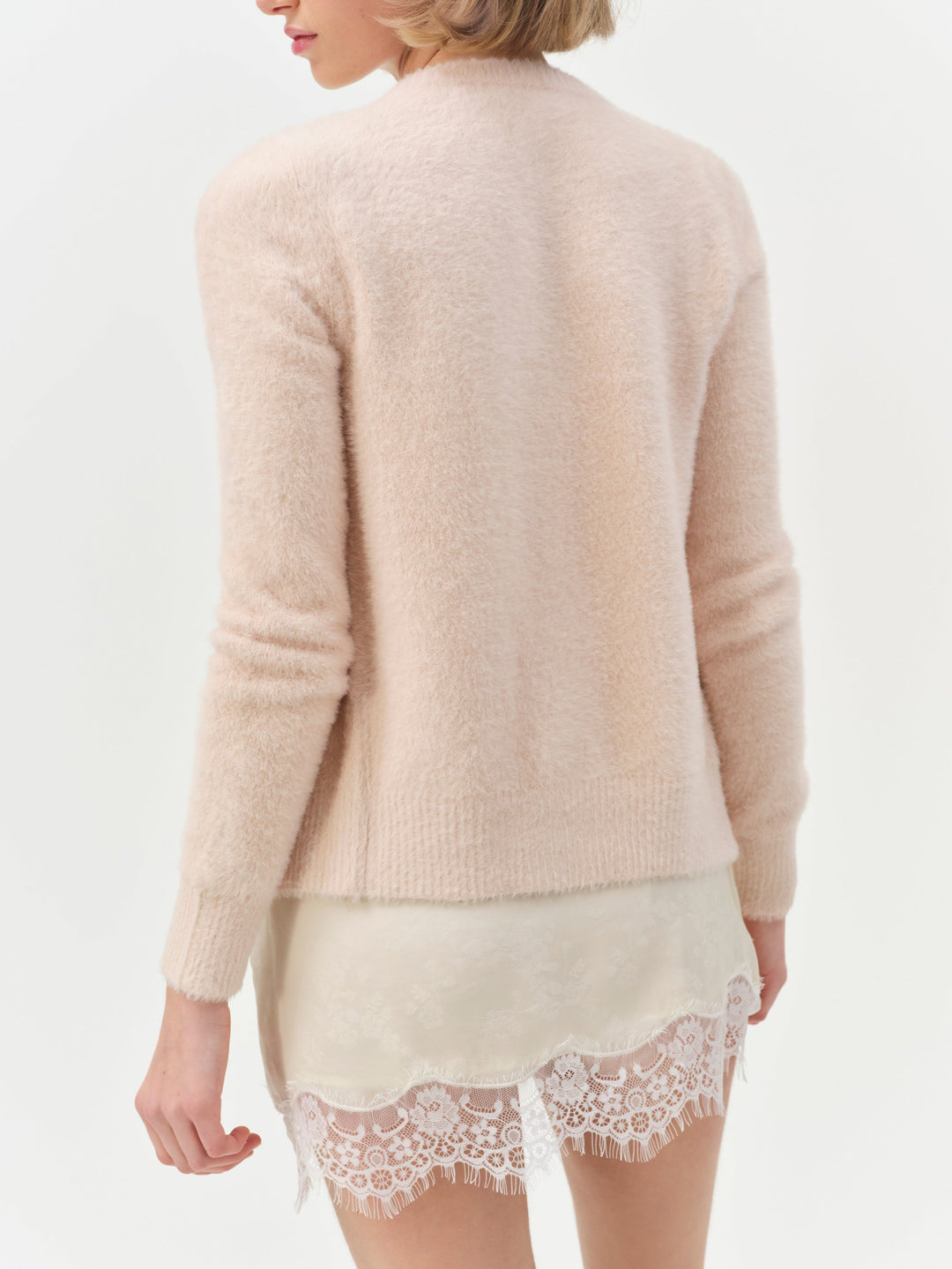 For Love and Lemons Harper Cardigan - Pink