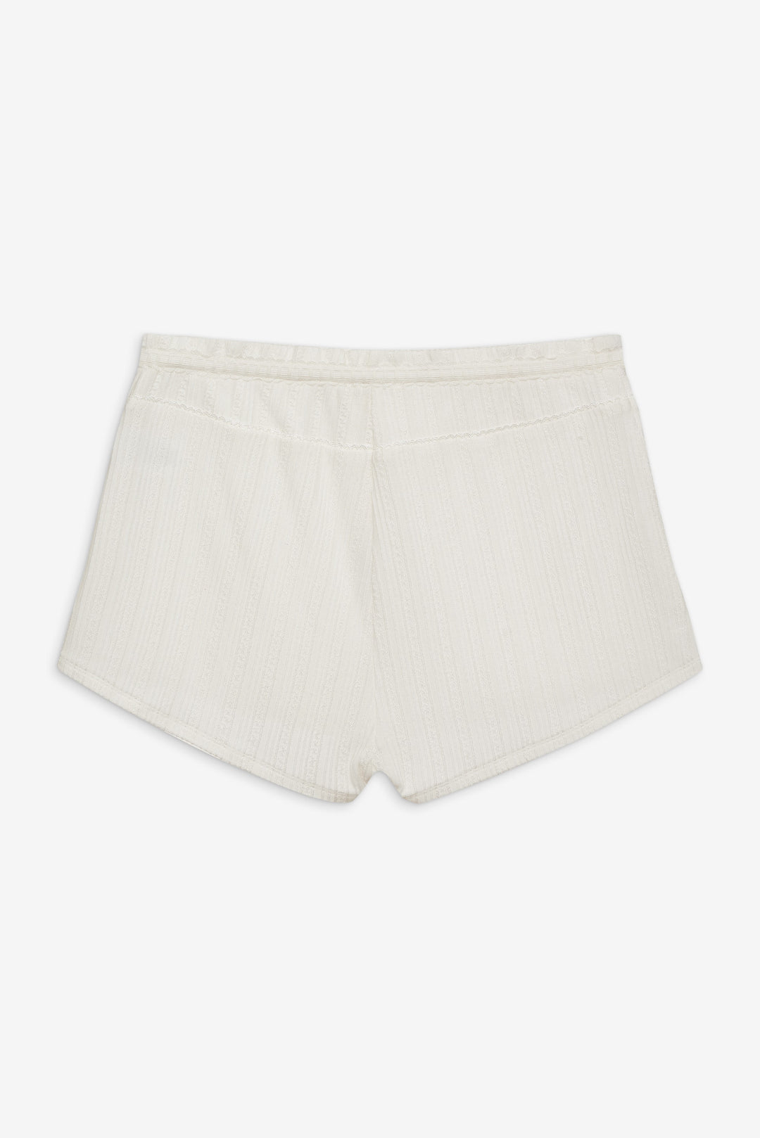 For Love and Lemons Allison Pointelle Short - White