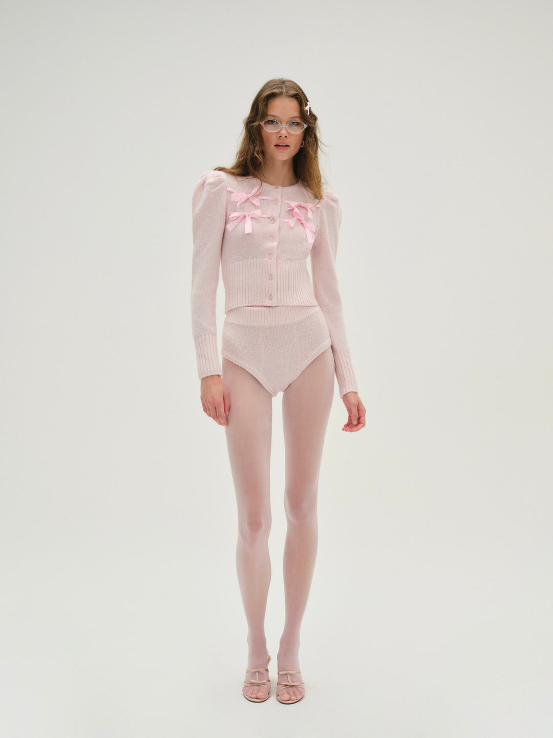 For Love and Lemons Beverly Knit Panty - Pink