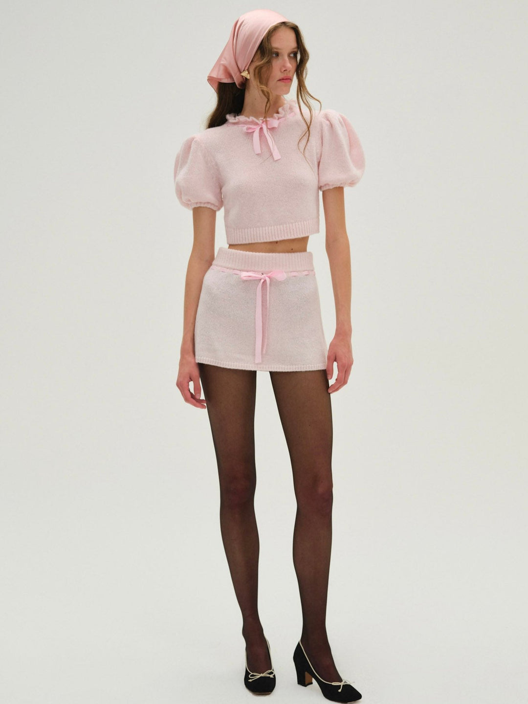 For Love and Lemons Beverly Mini Skirt - Pink