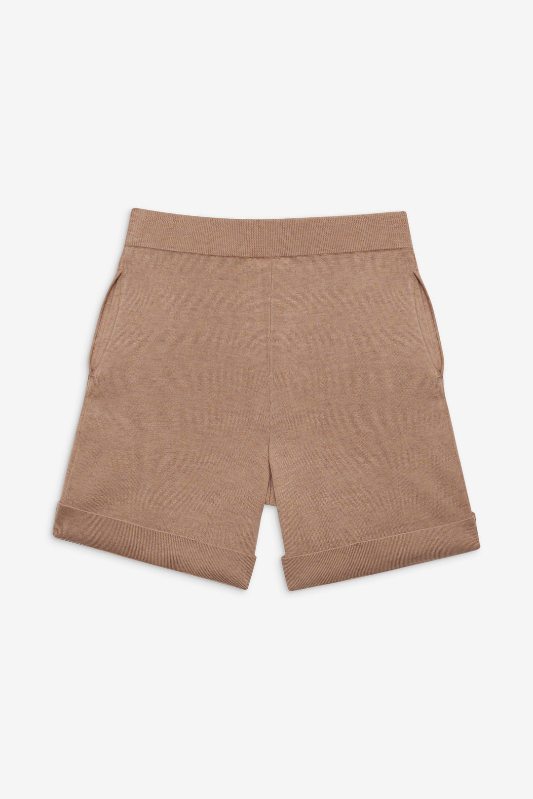 For Love and Lemons Cassidy Knit Shorts - Brown