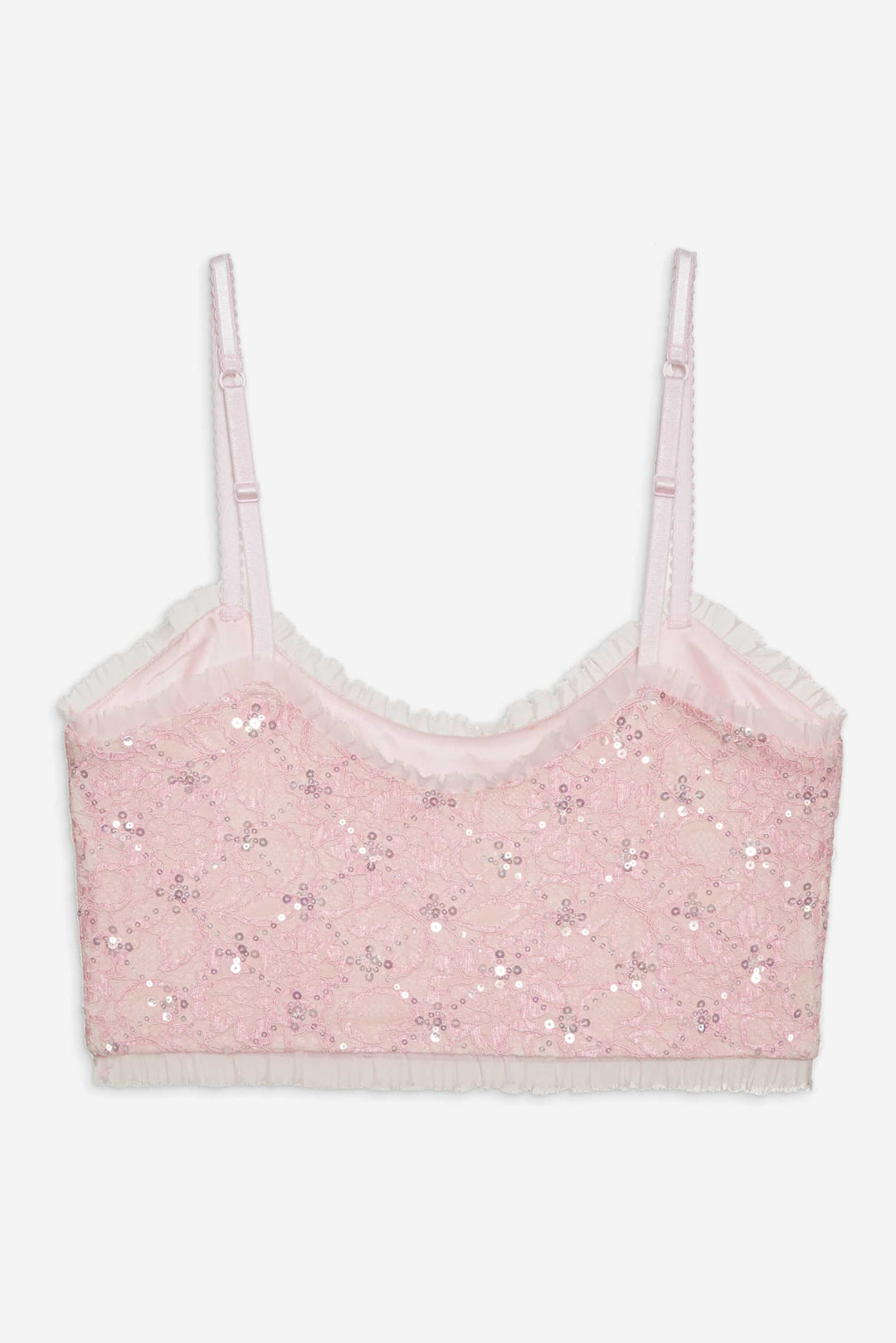 For Love and Lemons Isabeau Sleep Top - Pink