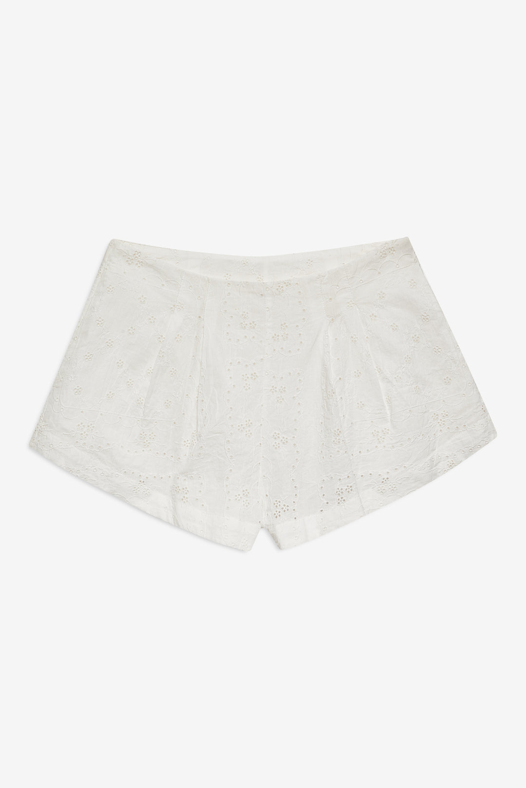 For Love and Lemons Handkerchief Short - White