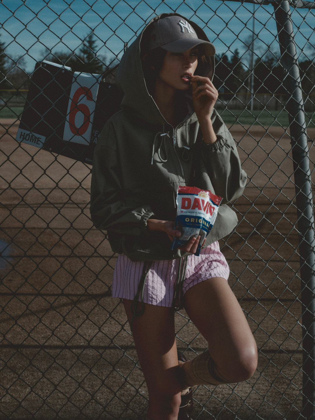 For Love and Lemons Alessia Pullover Jacket - Green