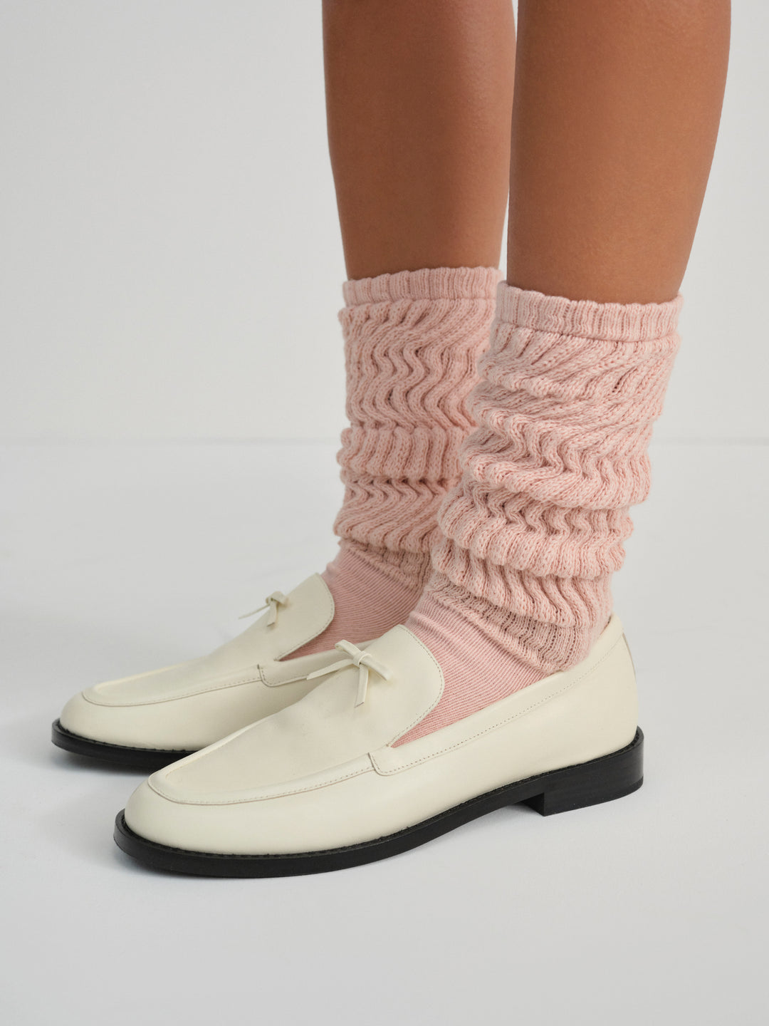 For Love and Lemons Helena Loafer - Cream
