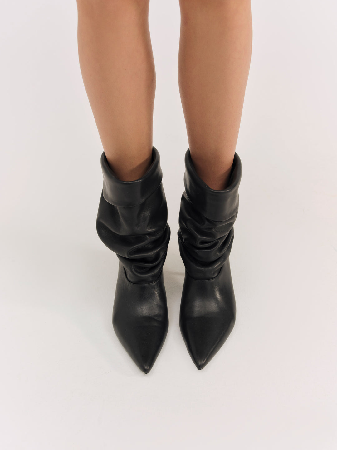 For Love and Lemons Verbana Slouch Boot - Black