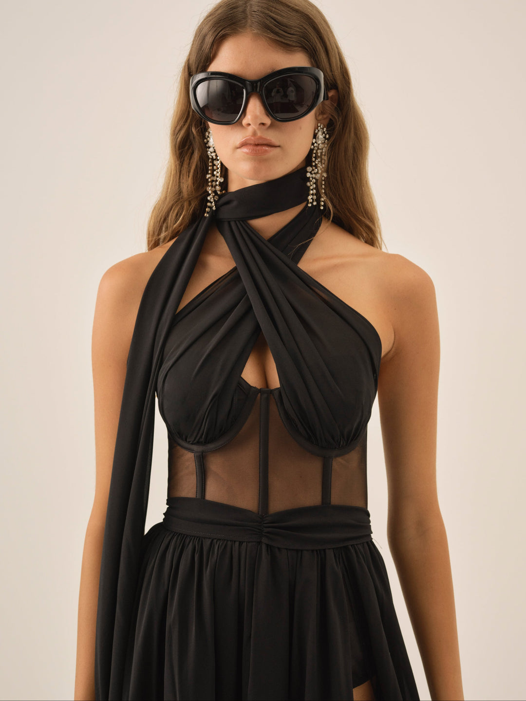 For Love and Lemons Anya Gown - Black