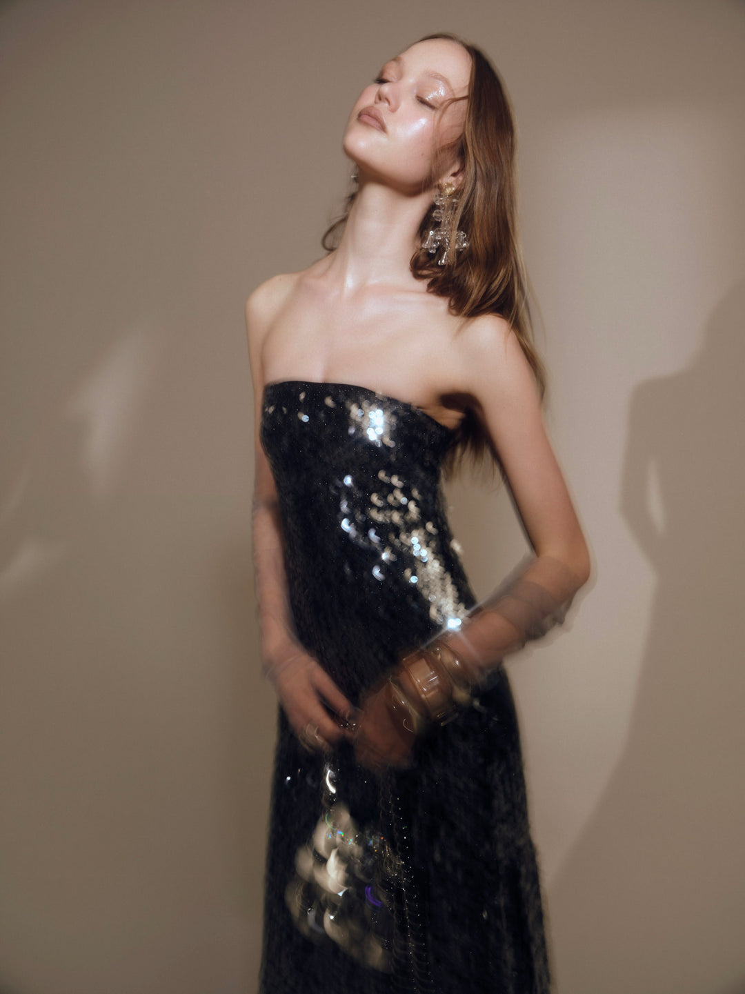 For Love and Lemons Christelle Maxi Dress - Black