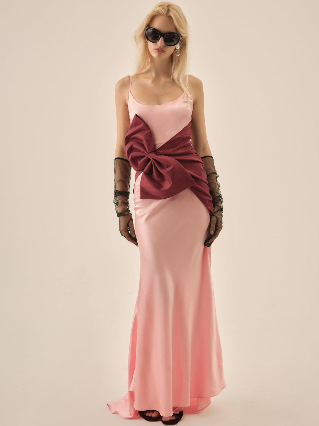For Love and Lemons Leonora Gown - Pink