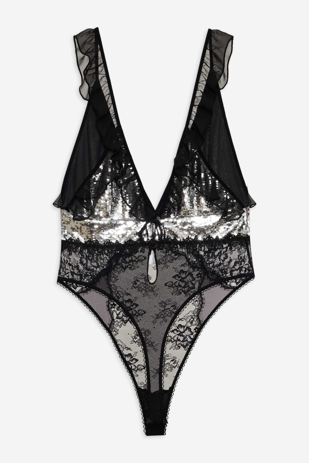 For Love and Lemons Maia Teddy - Silver