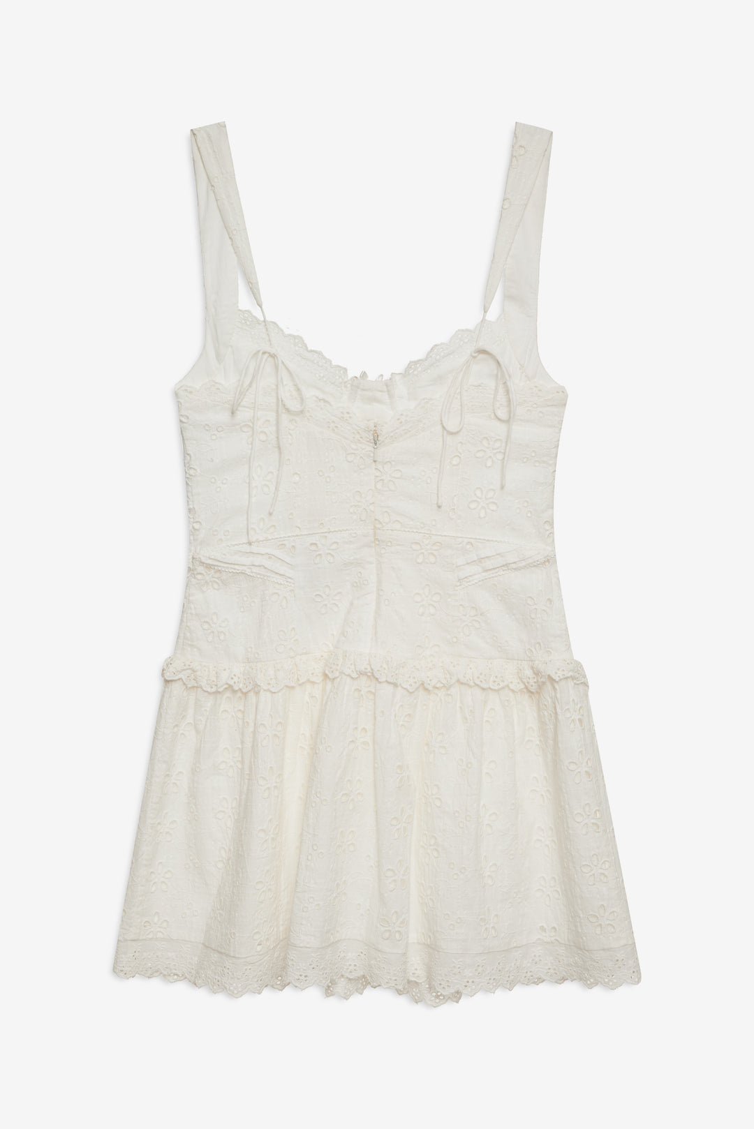 For Love and Lemons Dreamy Daisy Mini Dress - White