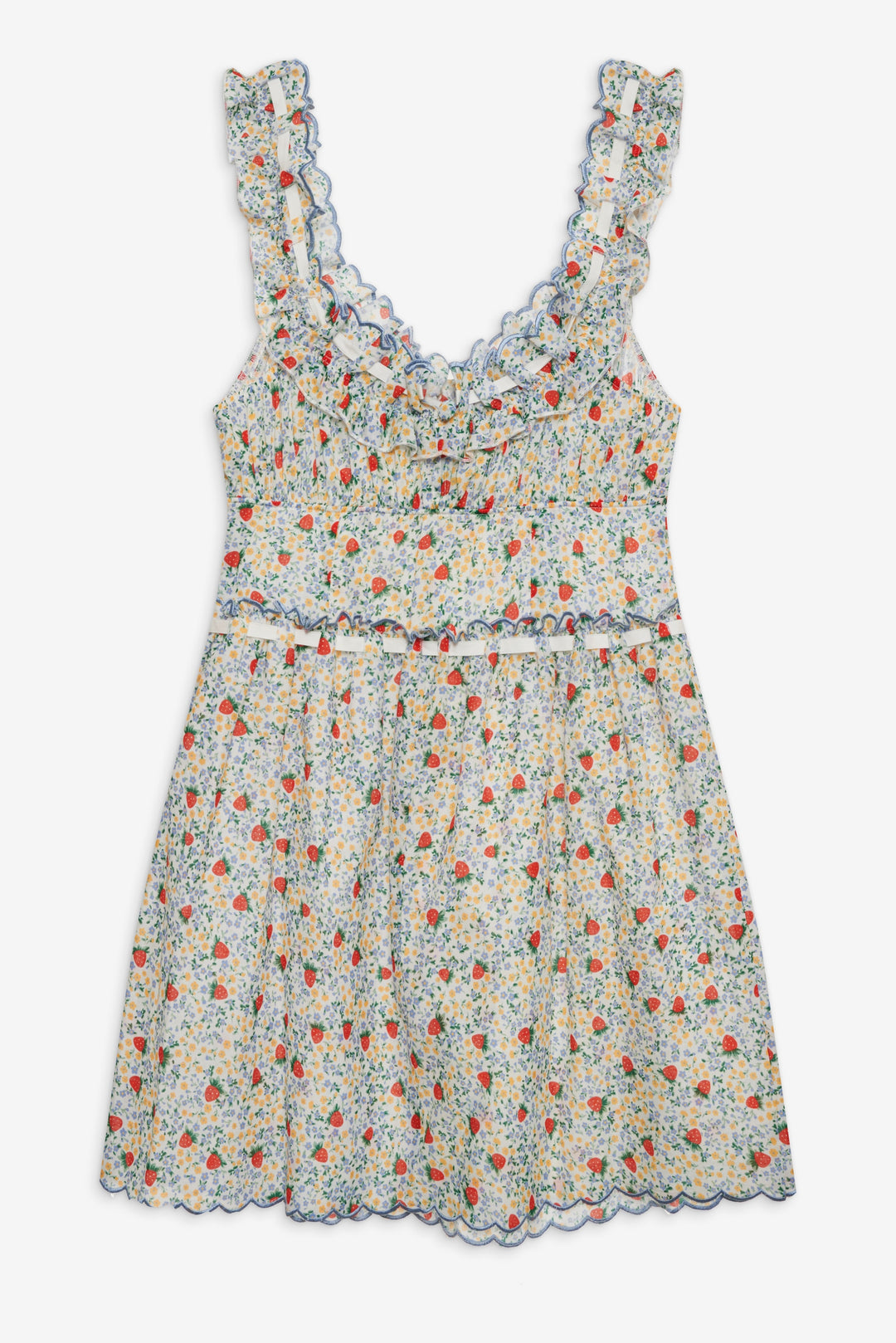 For Love and Lemons Strawberry Kiss Dress - Strawberry