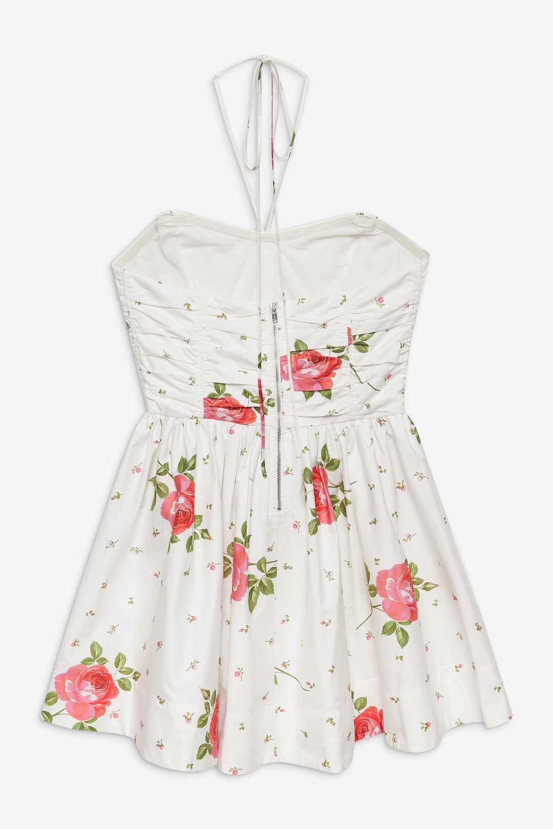 For Love and Lemons Rosebud Corset Mini Dress - White