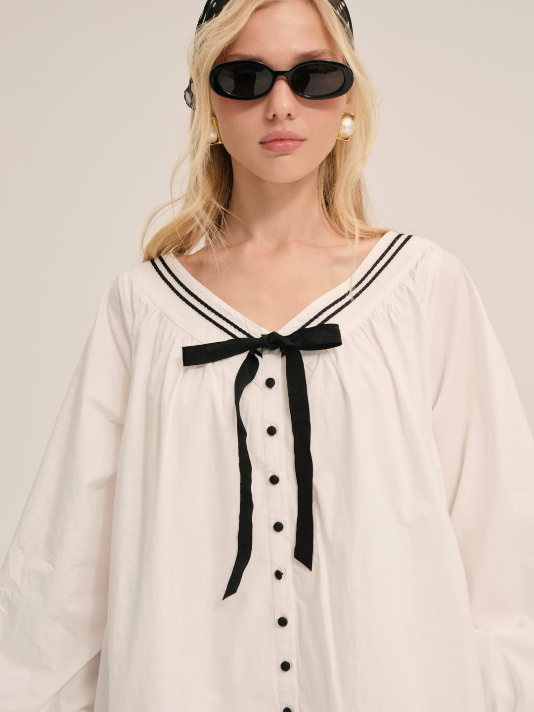 For Love and Lemons Shelly Mini Dress - White