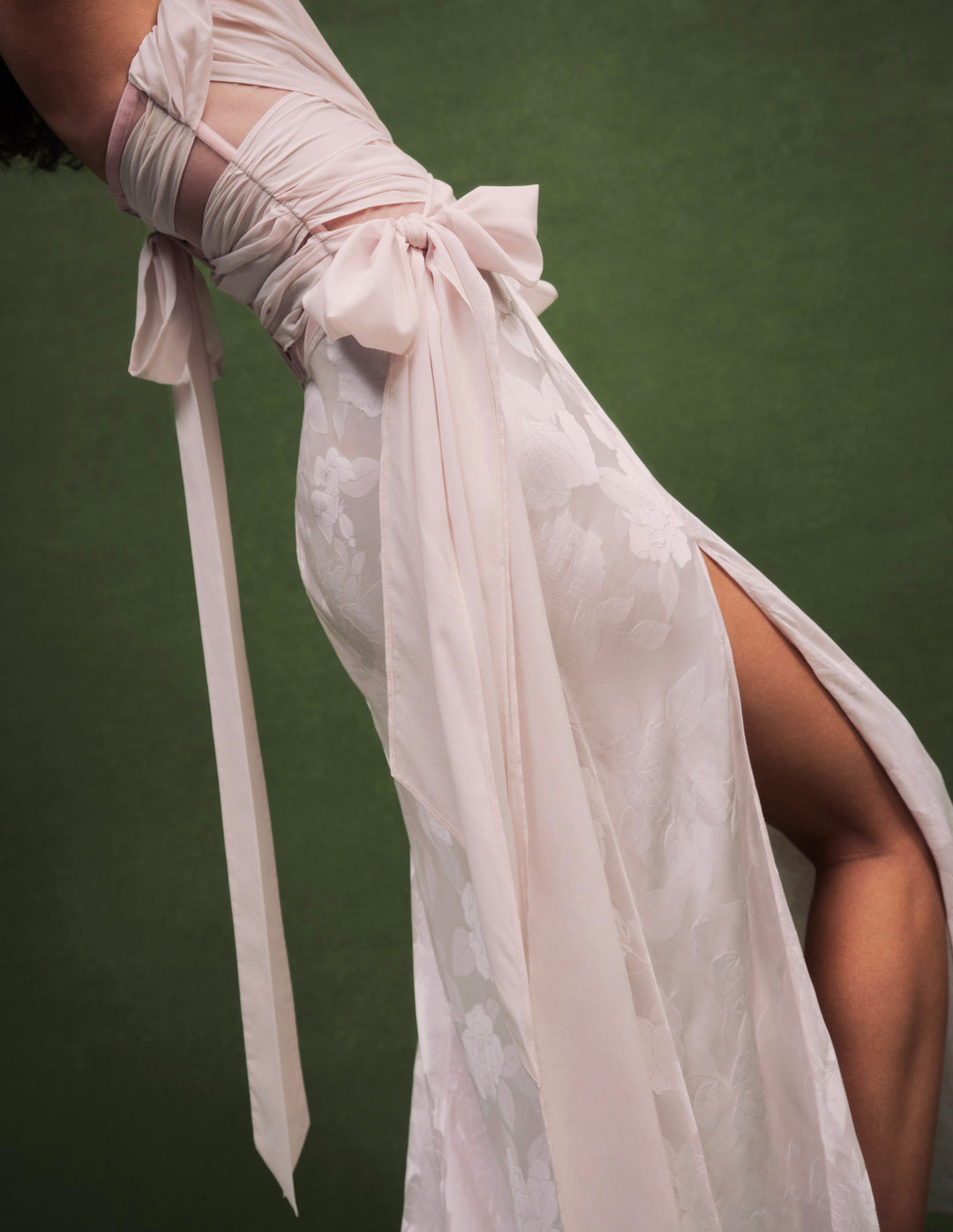 For Love and Lemons Aurora Gown - Petal Pink