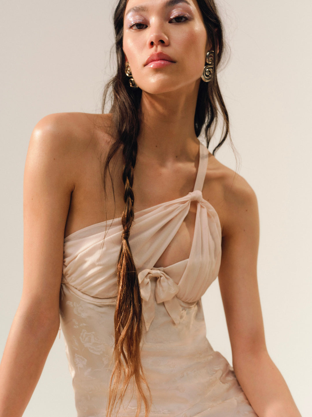 For Love and Lemons Raspberry Rose Gown - Pink