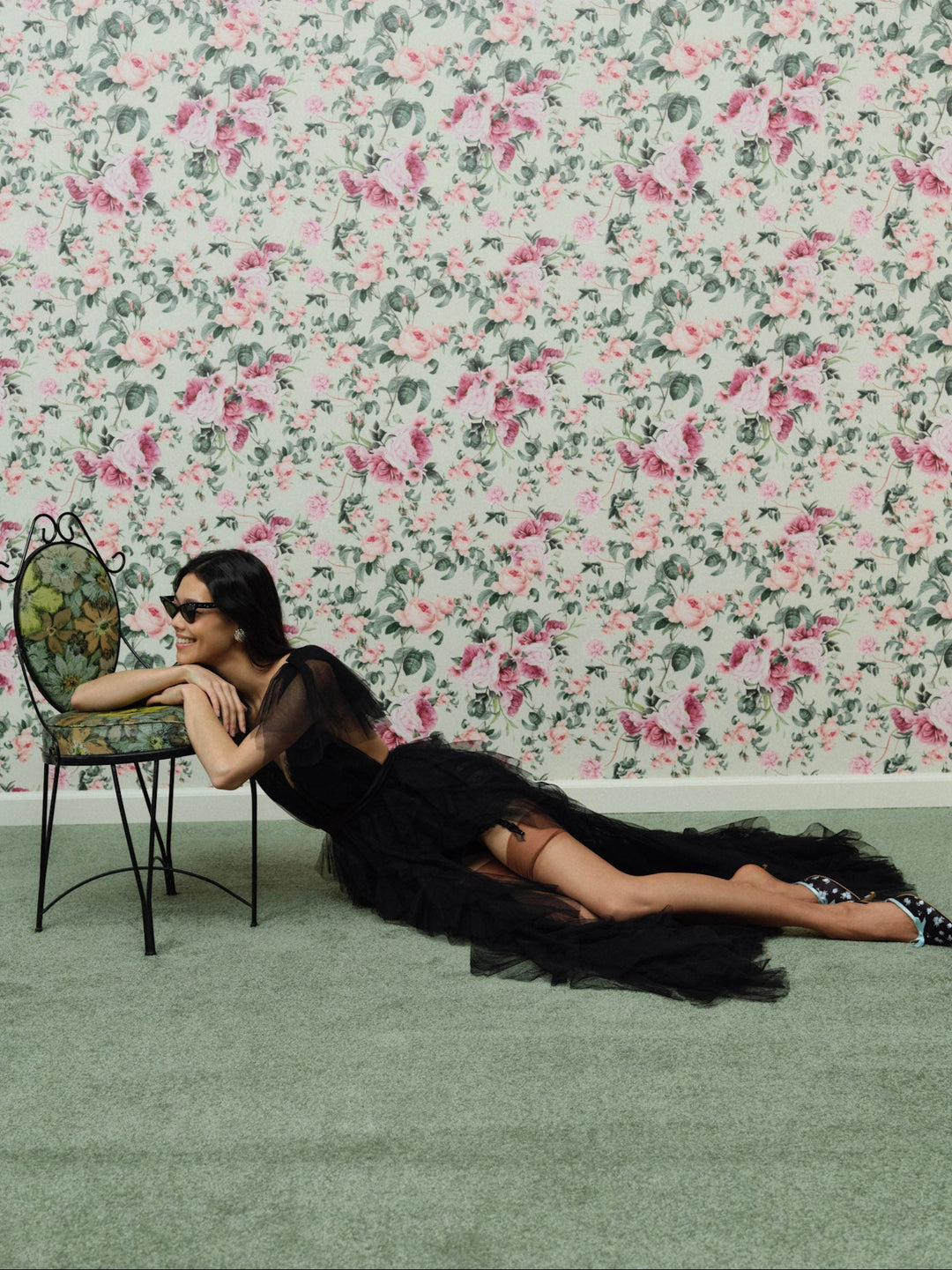 For Love and Lemons Maxine Gown - Black
