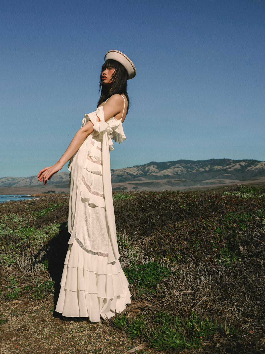For Love and Lemons Ramona Gown - Cream