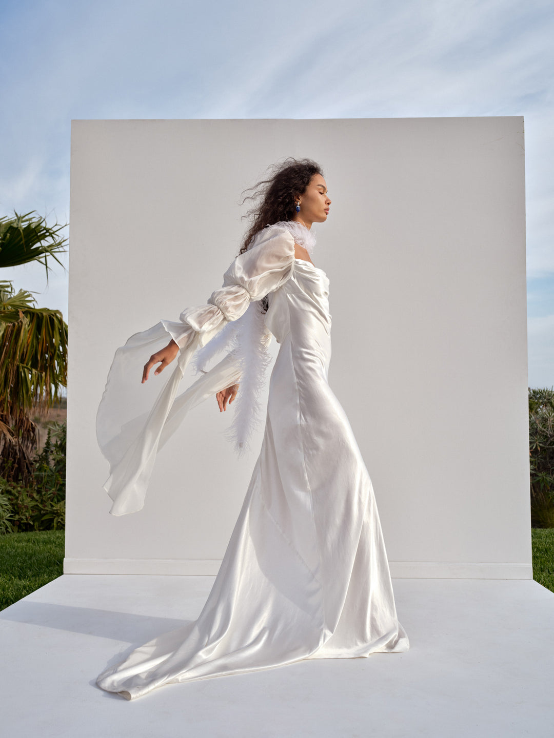 For Love and Lemons Willow Bridal Gown - White