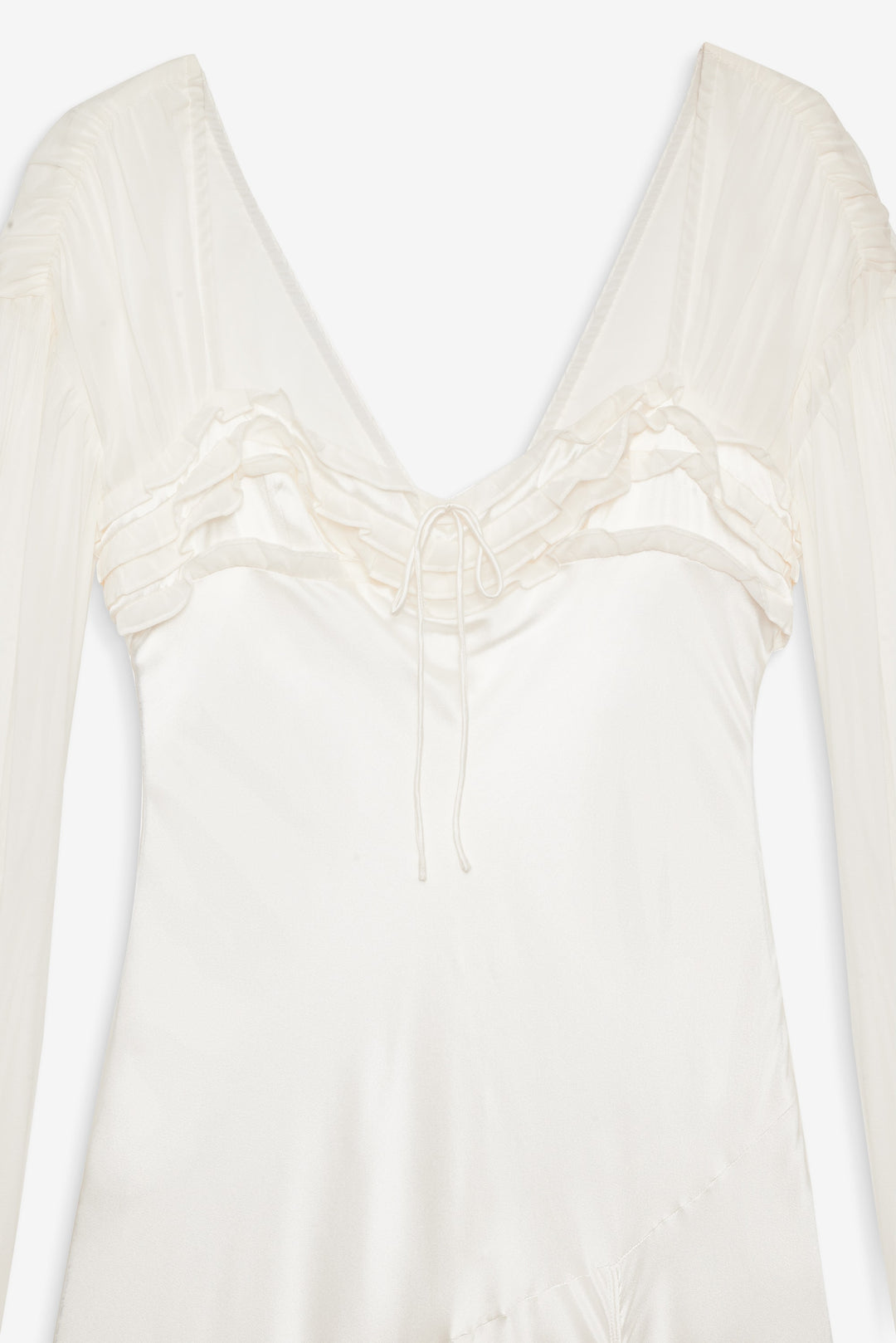 For Love and Lemons Evy Gown - White