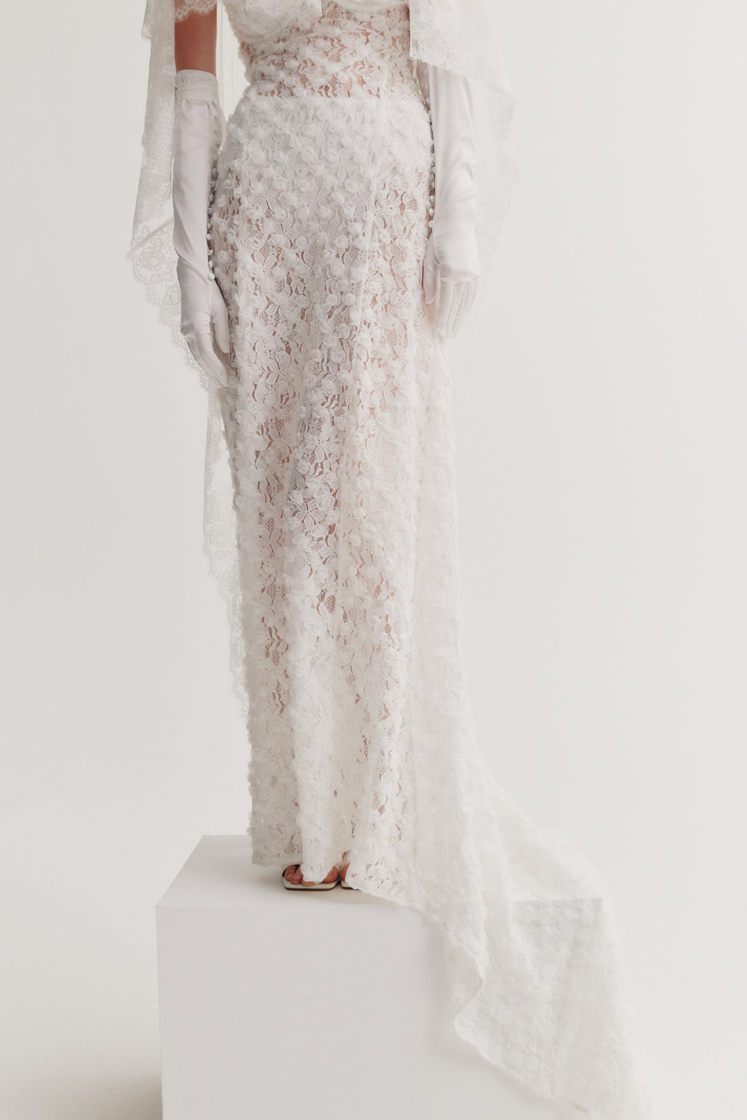 For Love and Lemons Arabella Bridal Gown - White