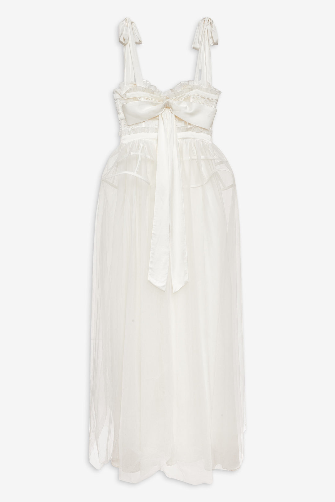For Love and Lemons Valetta Gown - Cream