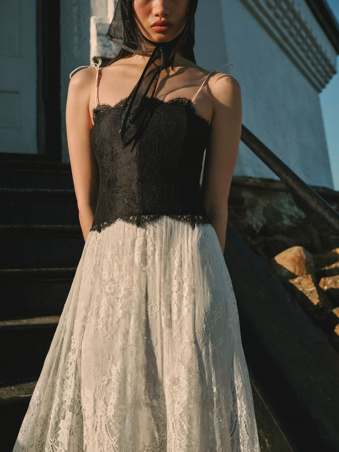 For Love and Lemons Gia Gown - Cream