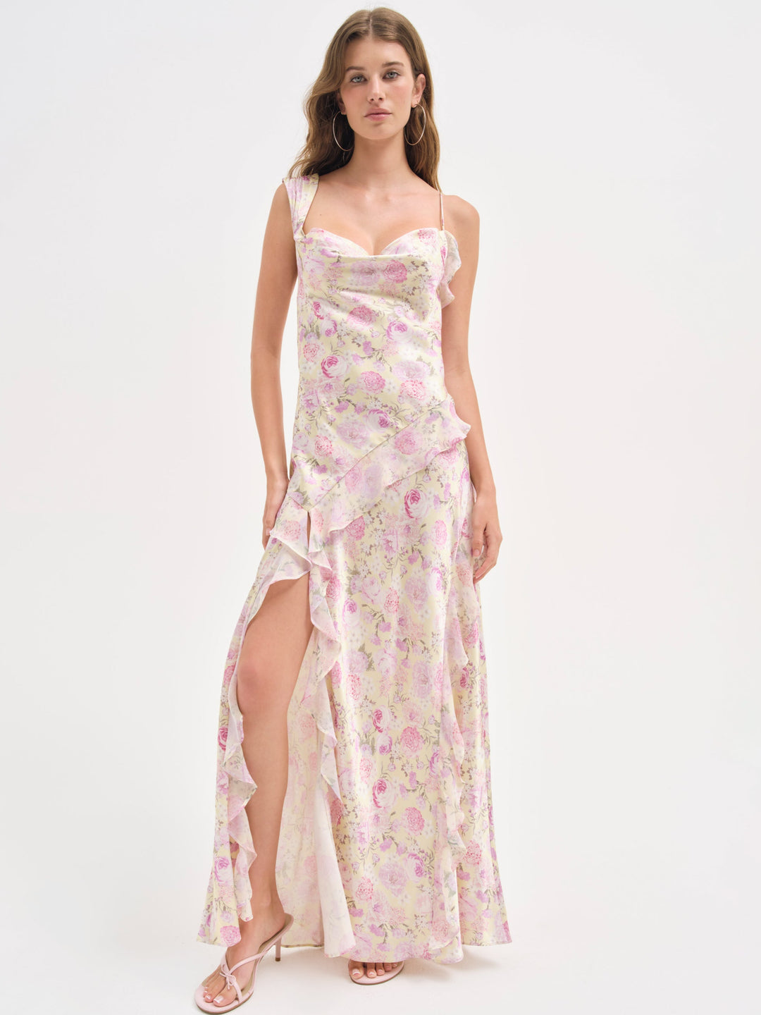 For Love and Lemons Sawyer Maxi Dress - Yellow
