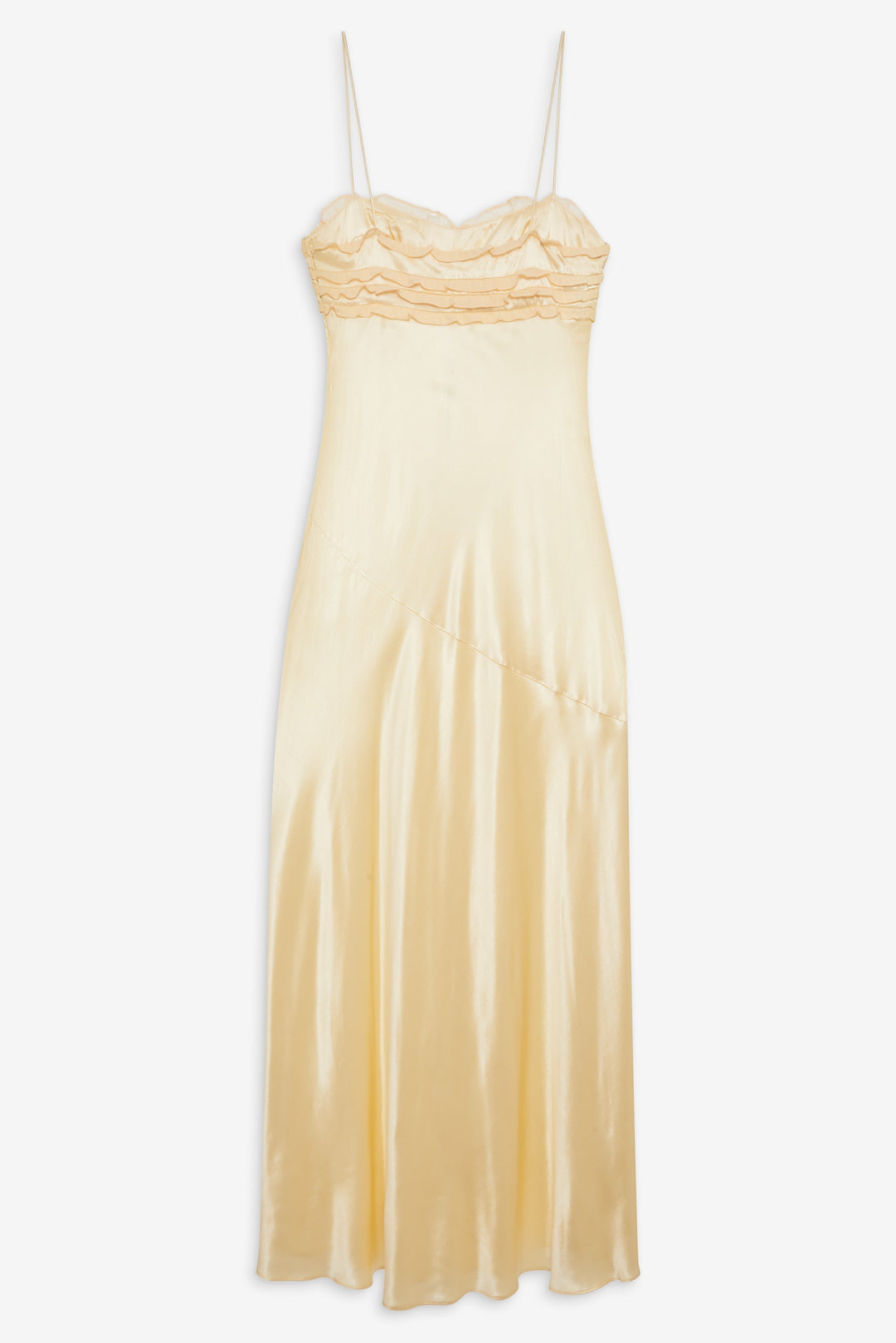 For Love and Lemons Natalie Maxi Dress - Yellow