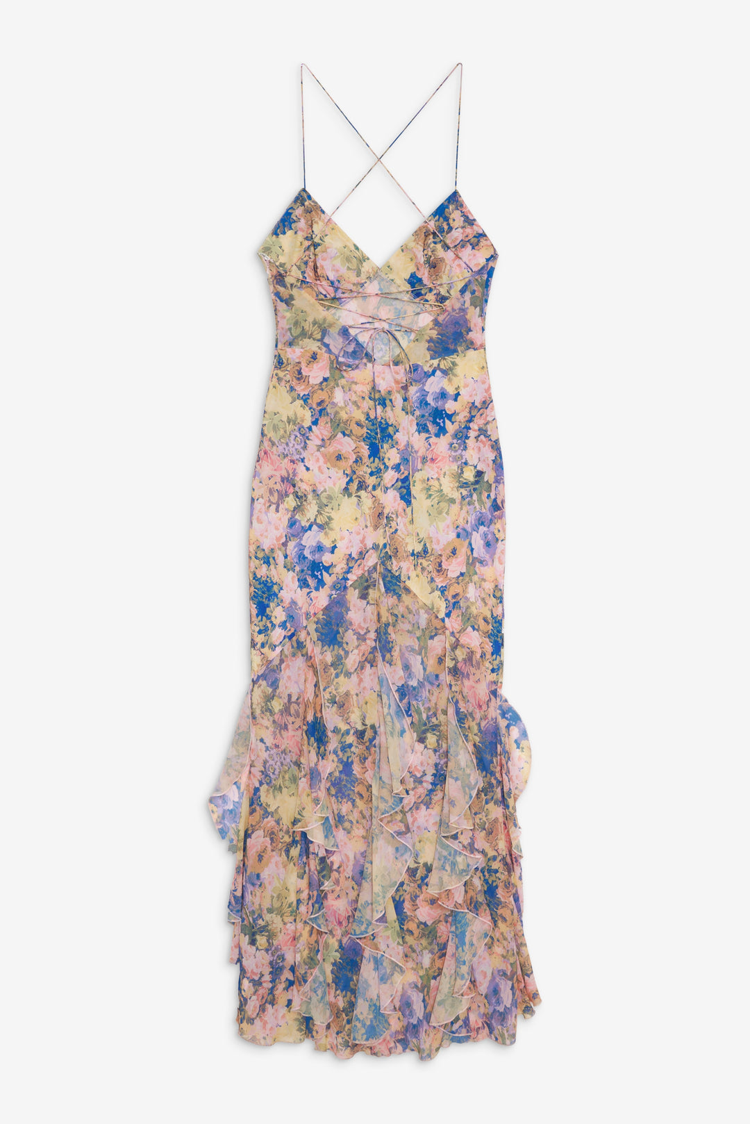 For Love and Lemons Elea Maxi Dress - Pink
