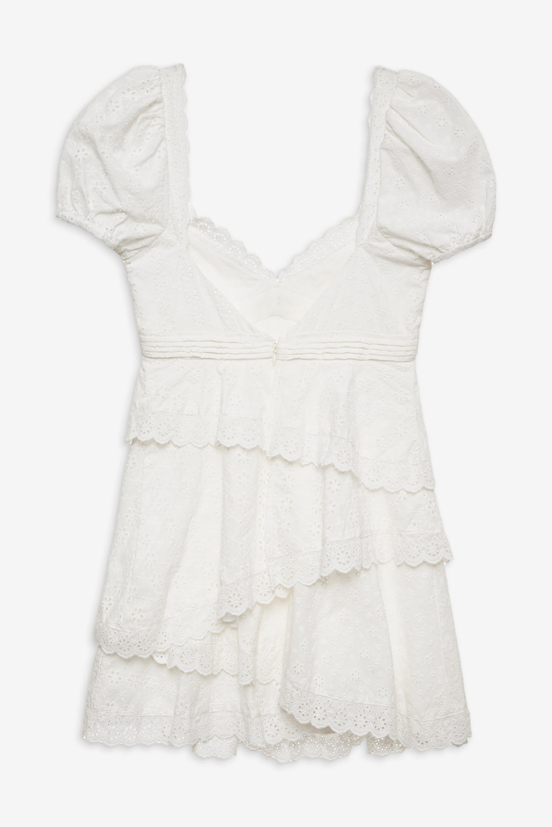 For Love and Lemons Rosalyn Mini Dress - White