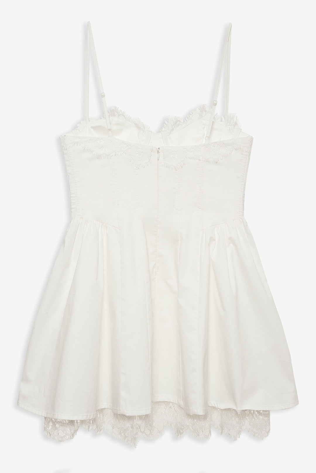For Love and Lemons Shae Mini Dress - White