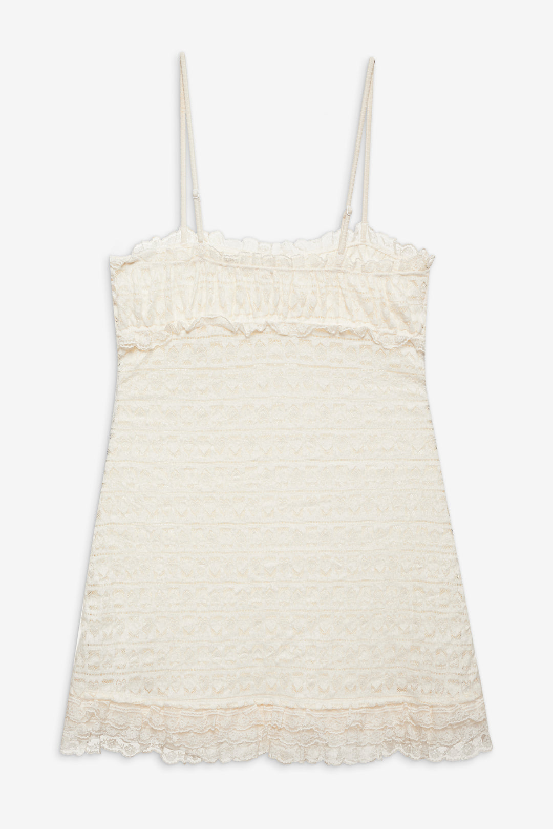 For Love and Lemons Reba Slip Dress - White