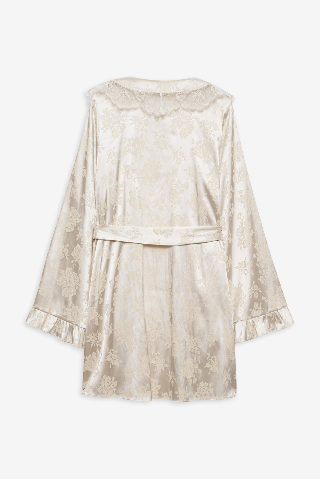 For Love and Lemons Audrey Robe - Cream