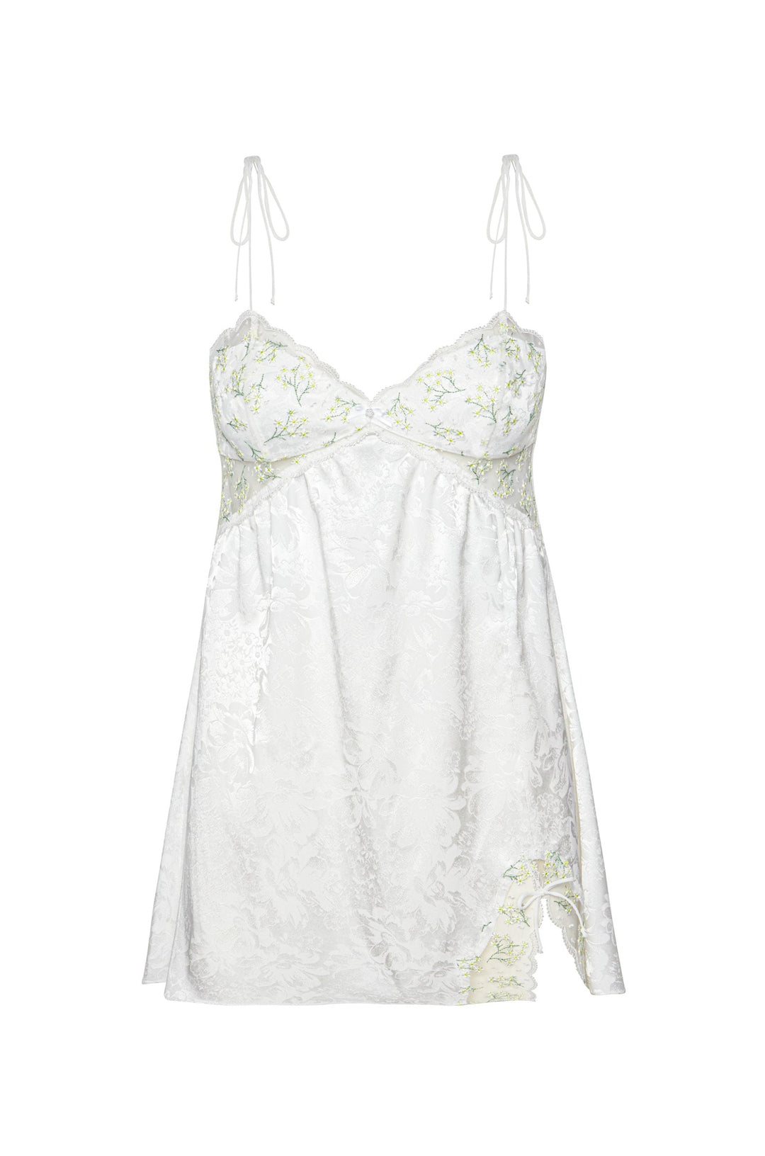 For Love and Lemons Baby's Breath Slip Dress - Ivory