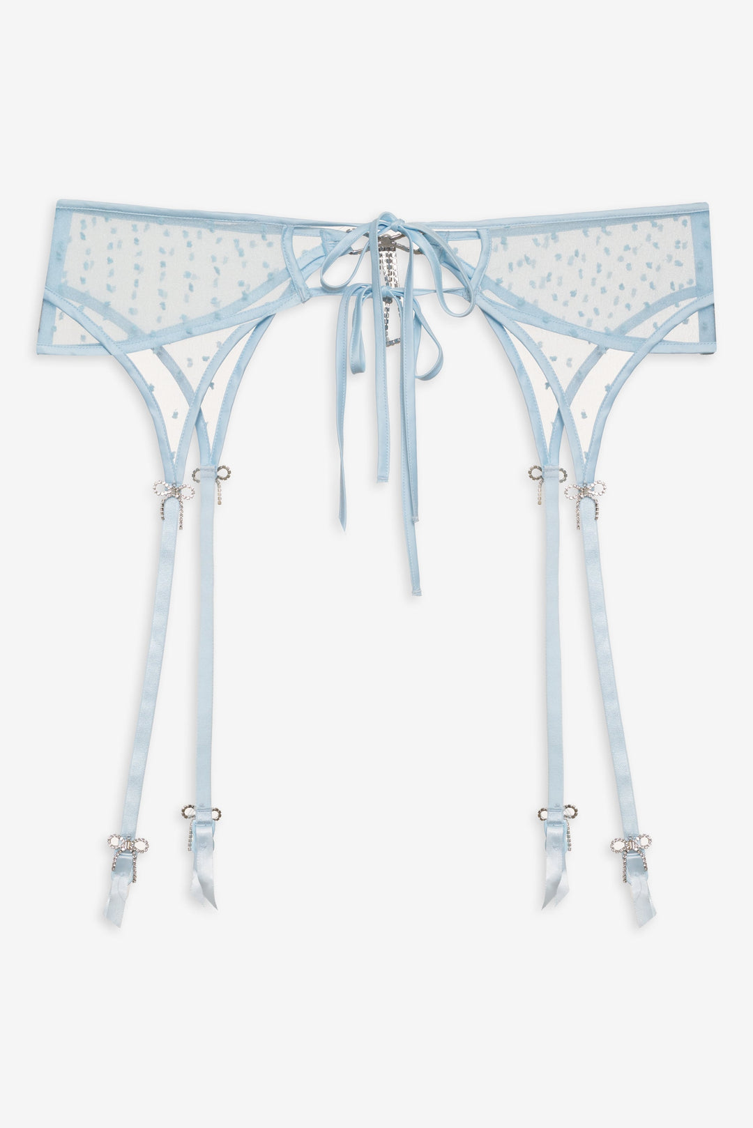 For Love and Lemons Izzy Garter - Blue