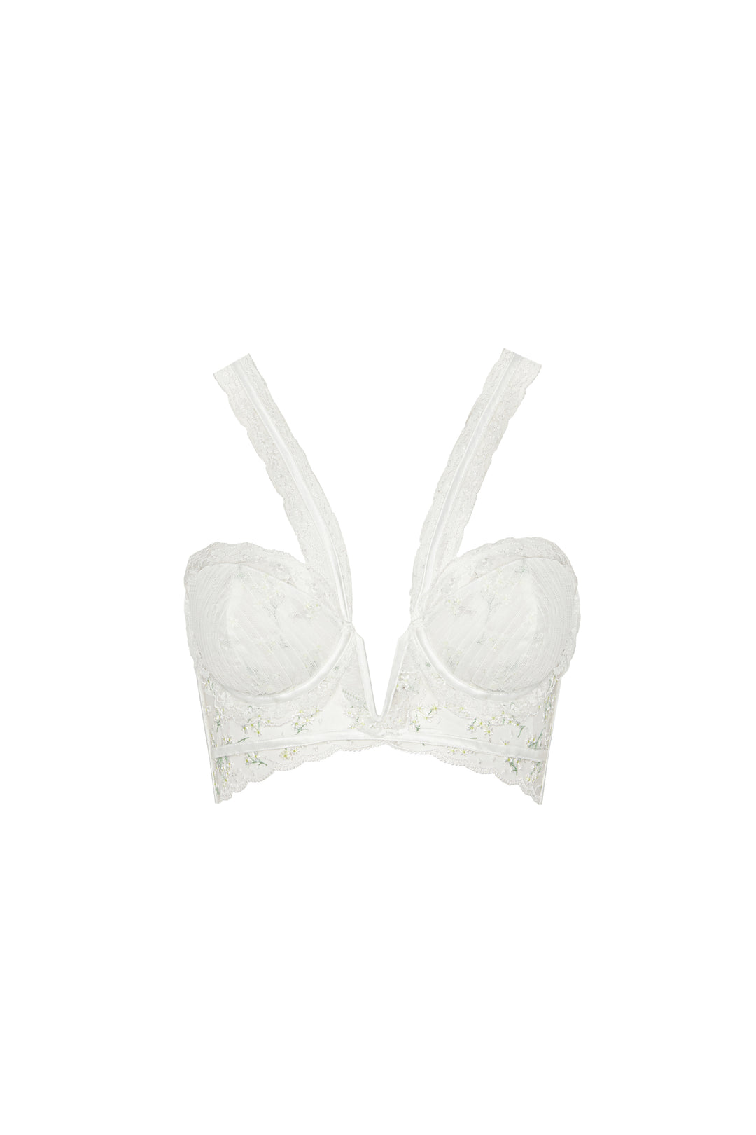 For Love and Lemons Baby's Breath Bustier - Ivory
