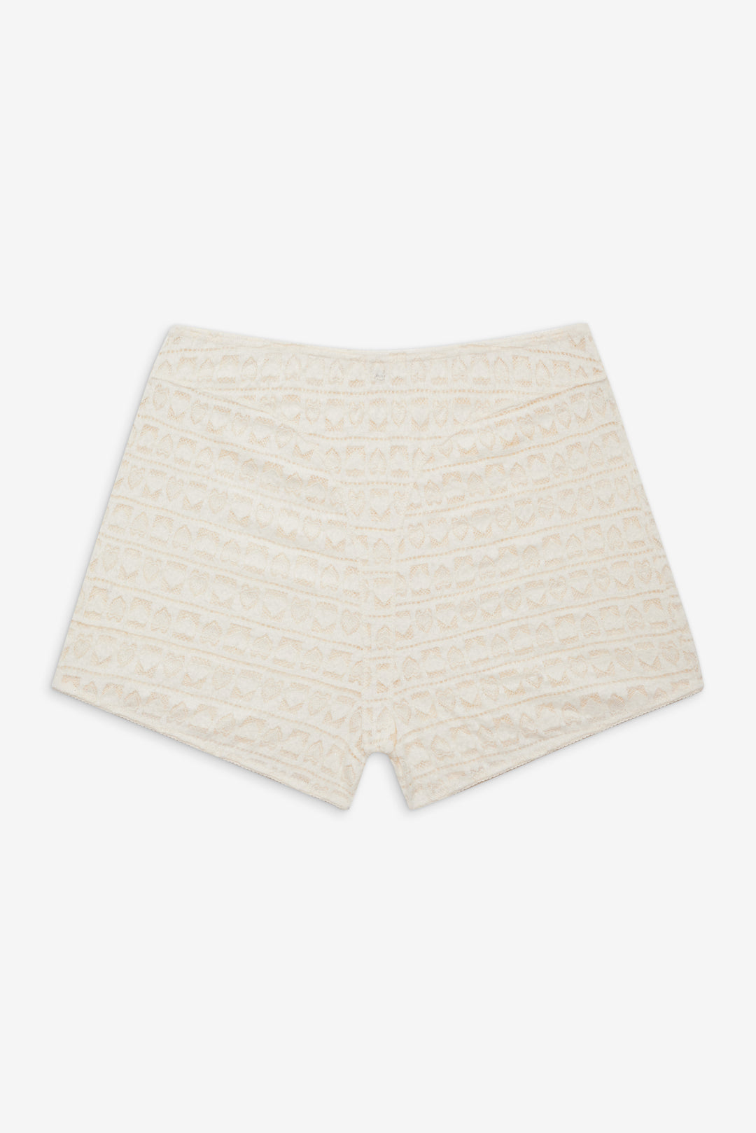 For Love and Lemons Reba Sleep Boyshort - White