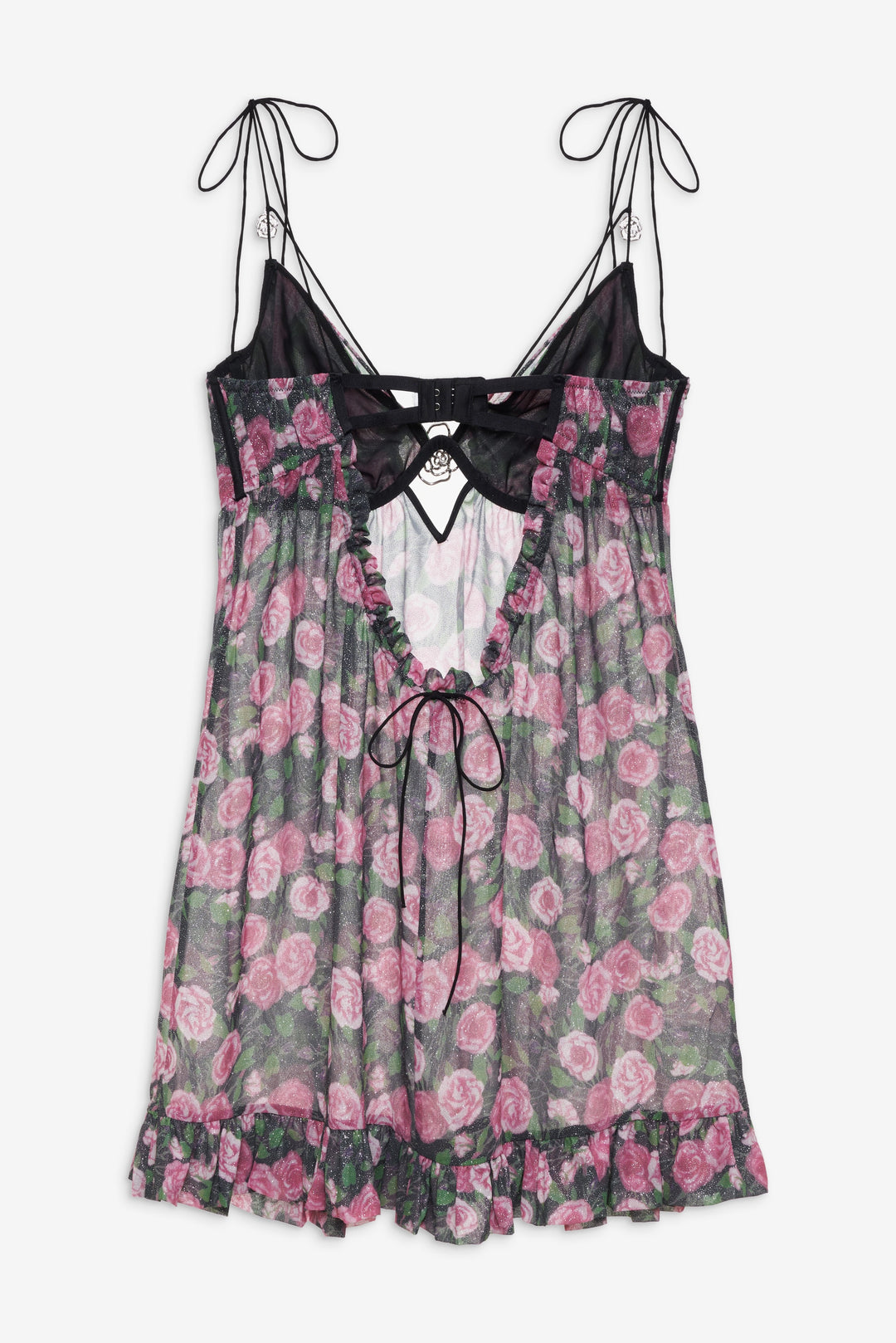 For Love and Lemons Ciara Slip Dress - Black