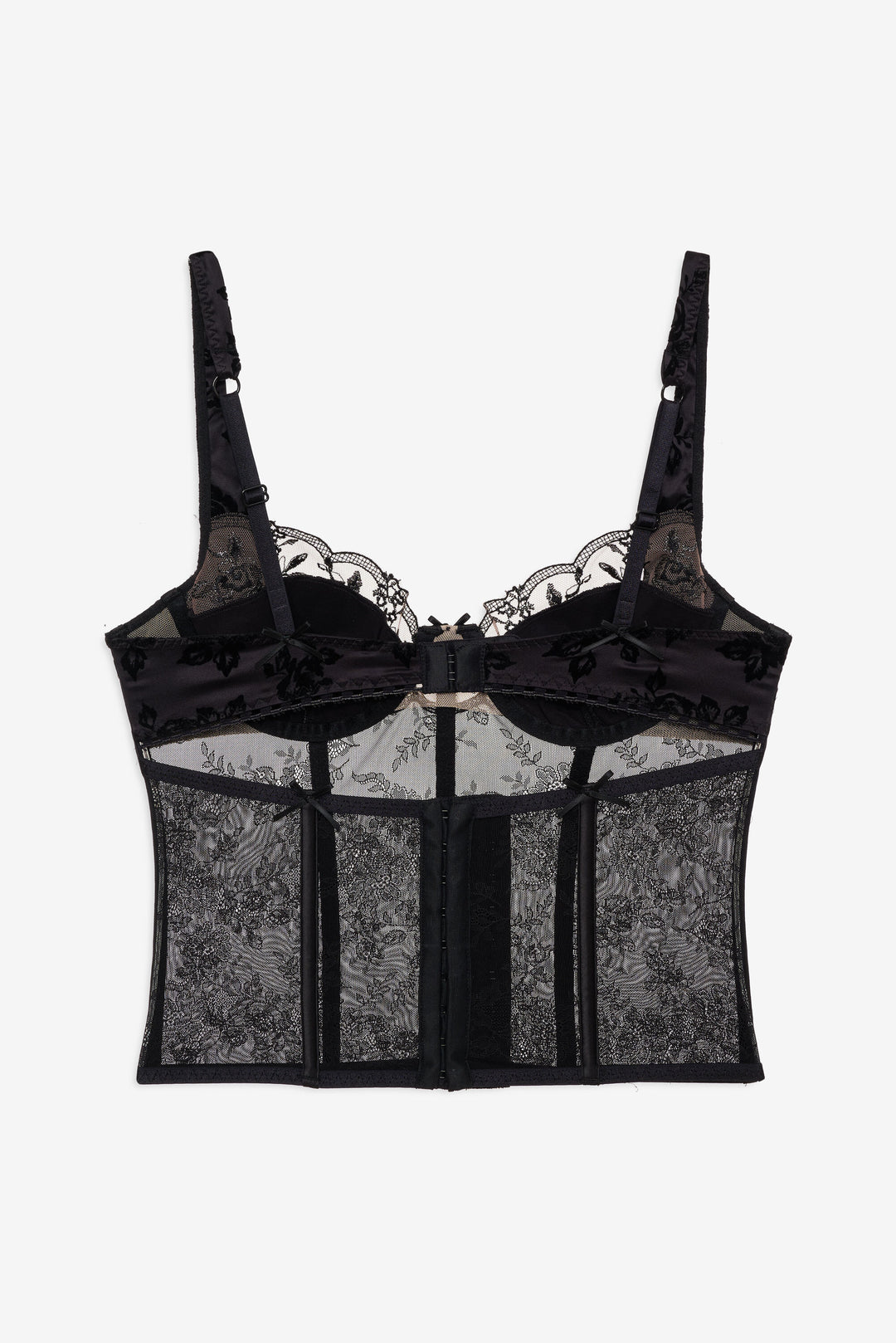 For Love and Lemons Sonia Bustier - Black