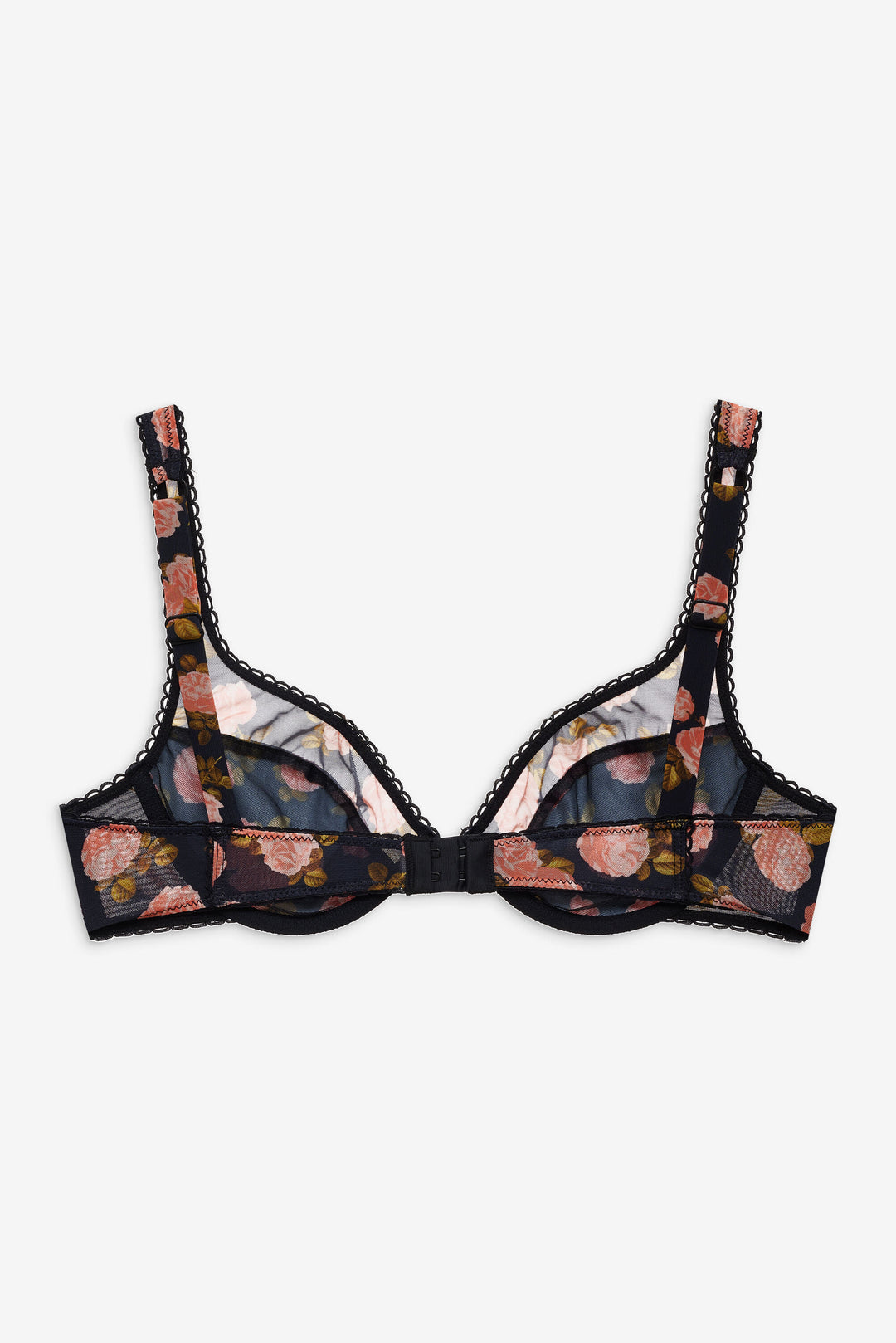 For Love and Lemons Kayla Underwire Bra - Navy