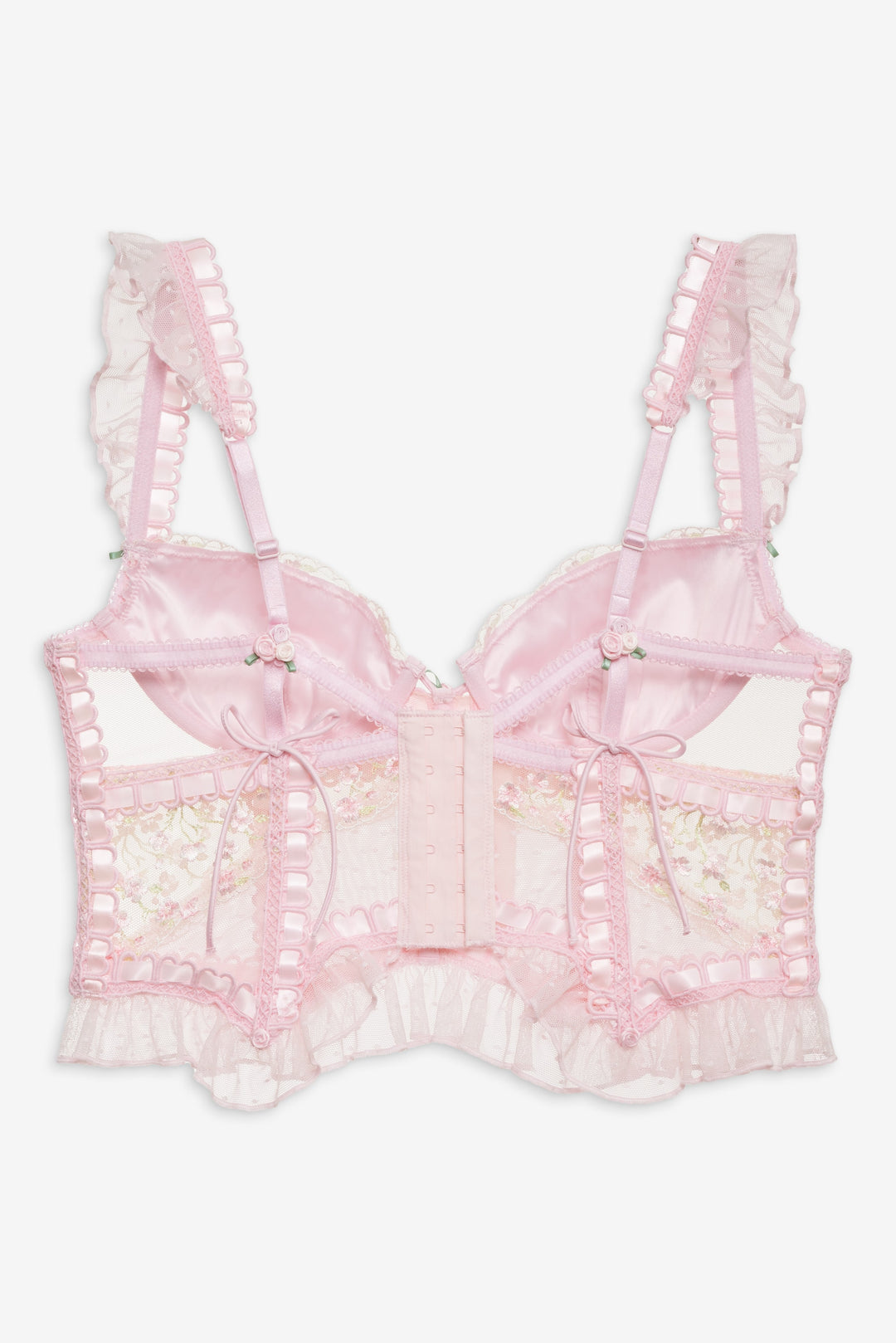 For Love and Lemons Pinkaboo Bustier - Pink
