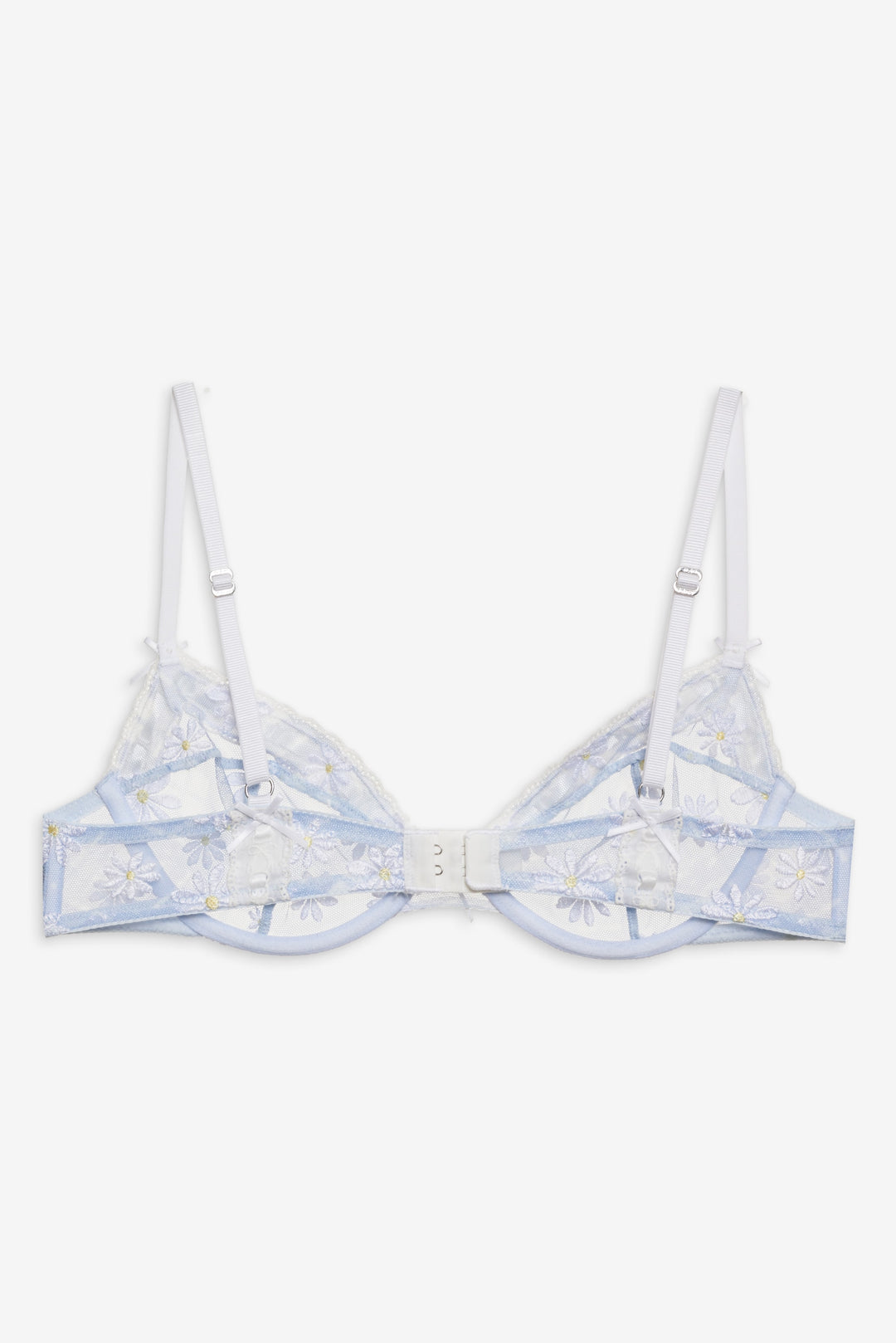 For Love and Lemons Dee Dee Daisy Underwire Bra - Blue