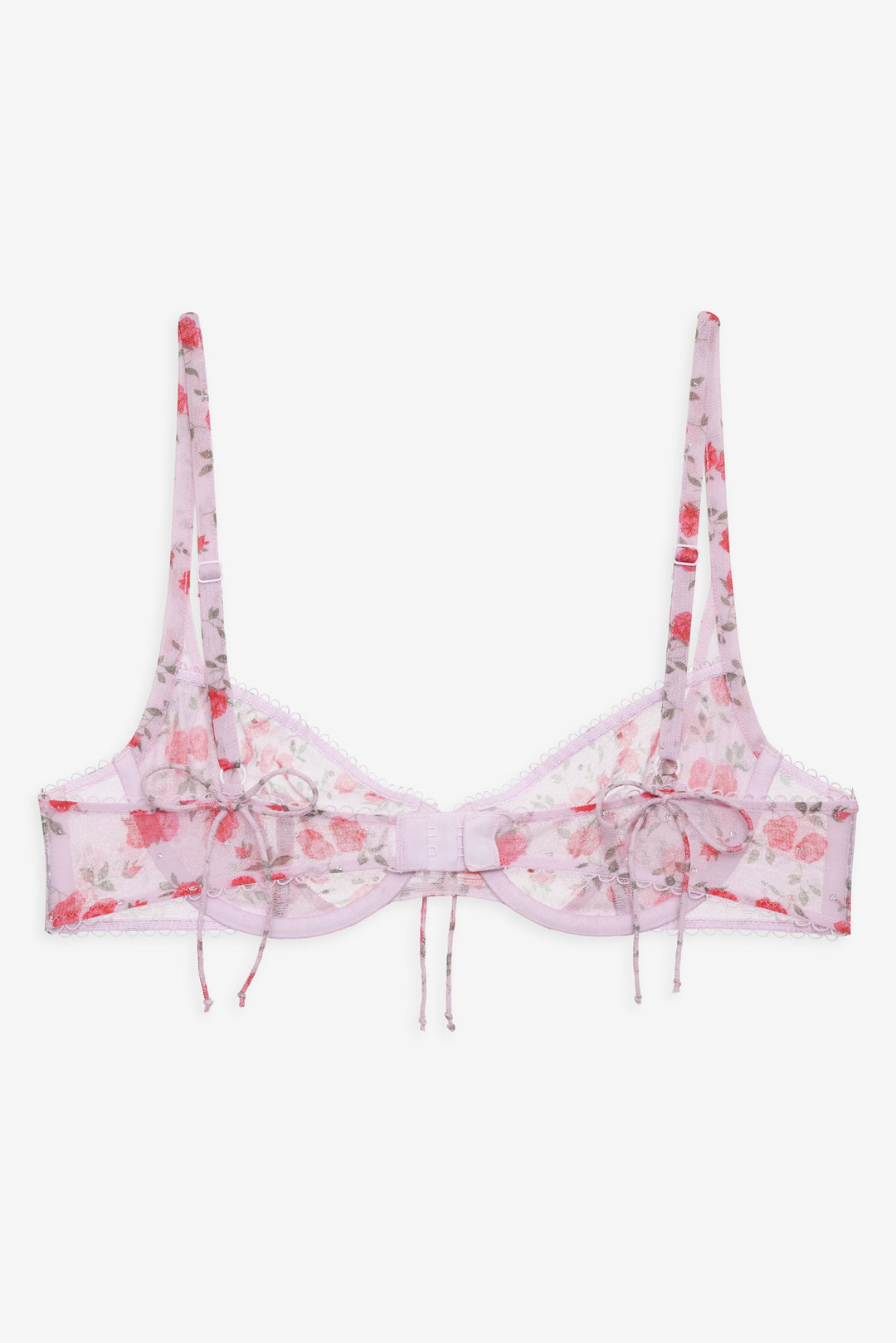 For Love and Lemons Lottie Underwire Bra - Pink